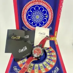 定価29万円 【希少稼働品】300本限定ガガミラノ ラスベガス 手巻き腕時計のサムネイル