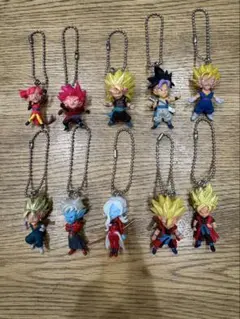 ドラゴンボール キーホルダー フィギュア　10体セット　UDM ガチャガチャ　3