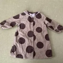 HARAPPA ドット柄 コーデュロイシャツ