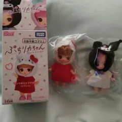 ぷちリカちゃん サンリオ キティ クロミ 2点セット