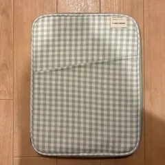 아이패드 맥북 케이스 그린 플래드