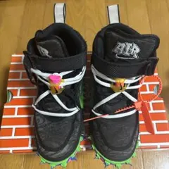 off-white NIKE エアフォース1 MID オフホワイト　ナイキ　23