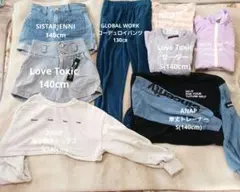 限定セール 子供服130-150cmセット(SISTARJENNI ラブトキ他)