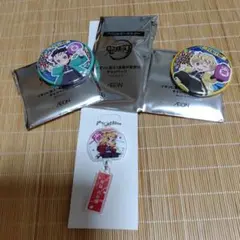 鬼滅の刃 缶バッジ アクリルキーホルダー セット