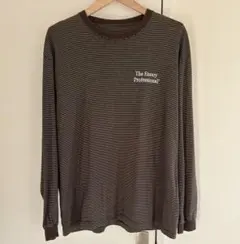 ennoy Border long T-Shirt カーキ L - メルカリ