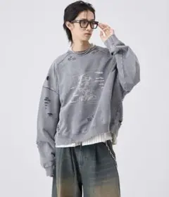 ニットスウェット