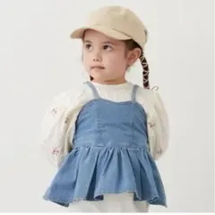 petitmain 120cm 花刺しゅうブラウスビスチェセット