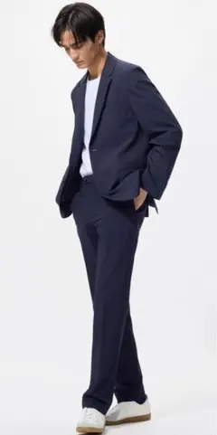 UNIQLO ユニクロ 感動パンツ 76 - 85 ネイビー