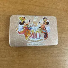 ディズニー40周年　キャンディー缶(中身なし)