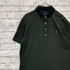 ななな 様専用ラルフローレン！ポロシャツ！半袖　グリーンロゴ刺繍 M 29