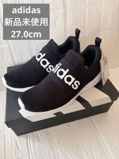 adidas アディダス　スニーカー　スリッポン ブラック
