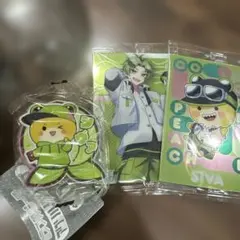 カラフルピーチ からぴち　シヴァ アクリルクリップ&ウエハースカード　セット