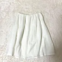 トゥモローランド　ミニスレアンスカート　ホワイト　32 Sのサムネイル