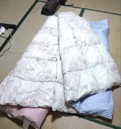 昭和西川 シングル 2枚 羽毛掛ふとん 掛け布団のサムネイル