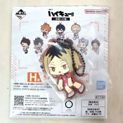 ハイキュー 一番くじ H賞 ラバーチャーム 孤爪研磨