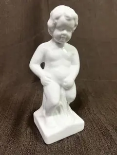 小便小僧 貯金箱 陶器製 置物 オブジェ インテリア 陶器人形のサムネイル