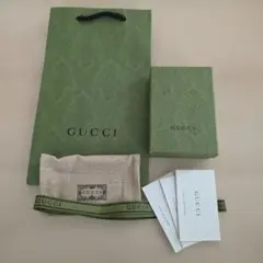 GUCCI ショップ袋とギフトBOX付属品セット
