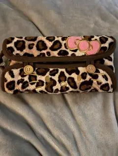 ヒョウ柄　キティ　ティッシュカバー　ケース　レア　レア　ギャル