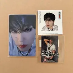 JO1 河野純喜 HIMP FC盤 ソロジャケ トレカ ステッカー