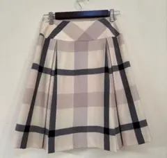 ブルーレーベルクレストブリッジ　フレアスカート　36サイズ
