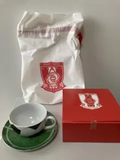 浦和レッズURAWA RED DIAMONDSサッカーカップ・ソーサー新品未使用