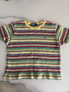 値下げPolo by Ralph Lauren ボーダーTシャツ 100cmのサムネイル