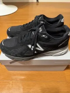 New Balance 990v4 ブラックスニーカー　30cm