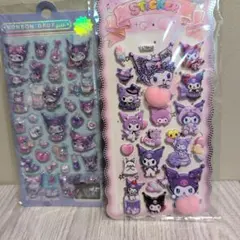 マシュマロシール&ボンボンドロップシール　2枚セット