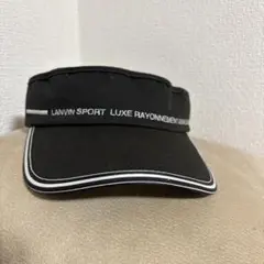 LANVIN SPORT ブラックバイザー