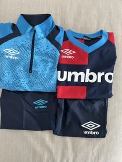 umbro サッカー　ピステ上下2着セット　130cm