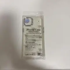 iPhone ケース　15plus クリア　リボン