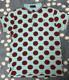 FRED PERRY ドット柄ポロシャツ Sのサムネイル