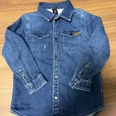 デニムシャツ　120