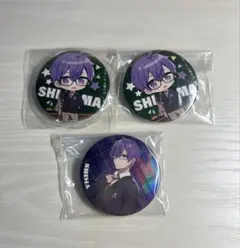 浦島坂田船 志麻 缶バッジ 3個セット