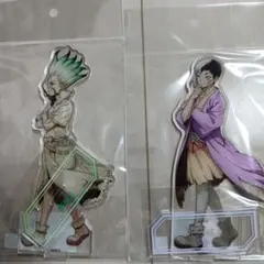 Dr.STONE レイニーデイ B賞 BIGアクリルスタンド 千空&あさぎりゲン 