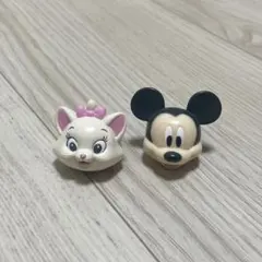 ミッキーマウスとマリー リング ガチャガチャ