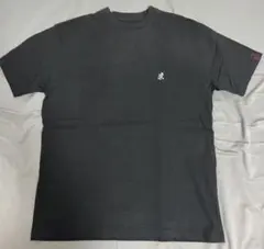 ブラック Tシャツ Mサイズ ロゴ刺繍　グラミチ