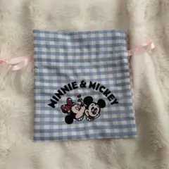 ミニー&ミッキーディズニー なかよしクラブ巾着