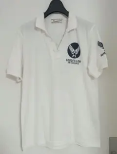 古着屋購入！●ホワイト ポロシャツ