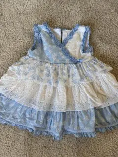 [お値下げ中]carter's 6ヶ月用ノースリーブワンピース　ブルマ付き