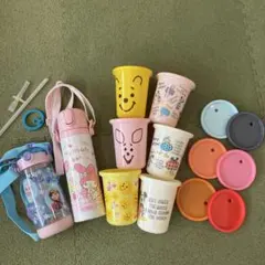 未使用新品】リトルツインスターズ キキララ 昭和レトロ ごみ箱