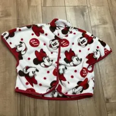 美品　ミニー　スリーパー　フリース　ディズニー　西松屋　100cm