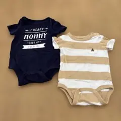 オーガニックコットンロンパース 6-12ヶ月