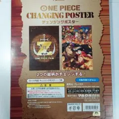 ONE PIECE CHANGING POSTER