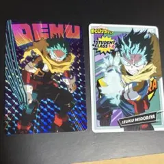 僕のヒーローアカデミア ヒーローズチップ3 緑谷　レア　セット