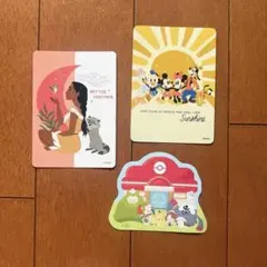 ディズニーストア　じゃんけんカード ポケモンシール