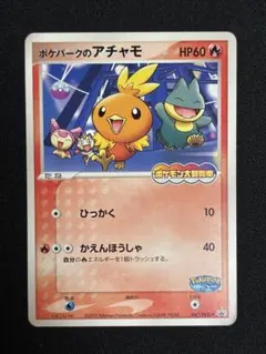 ポケパークのアチャモ PROMO PCG-Pプロモカード 047/PCG-P