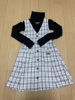 ALGY アルジー　長袖タートル&ワンピース　150センチ