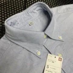 00s OLD UNIQLO 長袖 OX B.D シャツ S archive