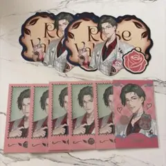 【五木左京】Rose Valentine チェキ、特典セット